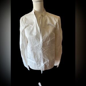 Banana Republic White Long Sleeve Button Up Shirt‎